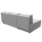 Угловой диван «Поло», ППУ, левый угол, еврокнижка, экокожа, цвет белый - Фото 5