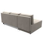 Угловой диван «Поло», ППУ, левый угол, еврокнижка, цвет бежевый  (артикул 10842606)  большой выбор товаров оптом и в розницу по низким ценам с доставкой