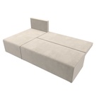 Угловой диван «Поло», ППУ, левый угол, еврокнижка, цвет бежевый  (артикул 10842606)  большой выбор товаров оптом и в розницу по низким ценам с доставкой