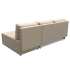 Угловой диван «Поло», ППУ, правый угол, еврокнижка, экокожа, цвет бежевый - Фото 5