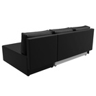 Угловой диван «Поло», ППУ, правый угол, еврокнижка, экокожа, цвет чёрный - Фото 5