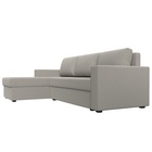 Угловой диван «Траумберг Лайт», ППУ, еврокнижка, левый угол, рогожка, цвет амур бежевый  (артикул 10842635)  большой выбор товаров оптом и в розницу по низким ценам с доставкой