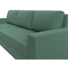 Угловой диван «Траумберг Лайт», ППУ, еврокнижка, левый угол, рогожка, цвет амур зелёный  (артикул 10842639)  большой выбор товаров оптом и в розницу по низким ценам с доставкой