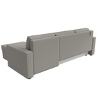 Угловой диван «Траумберг Лайт», ППУ, еврокнижка, правый угол, рогожка, цвет амур бежевый  (артикул 10842641)  большой выбор товаров оптом и в розницу по низким ценам с доставкой