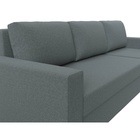 Угловой диван «Траумберг Лайт», ППУ, еврокнижка, правый угол, рогожка, цвет амур серый  (артикул 10842643)  большой выбор товаров оптом и в розницу по низким ценам с доставкой