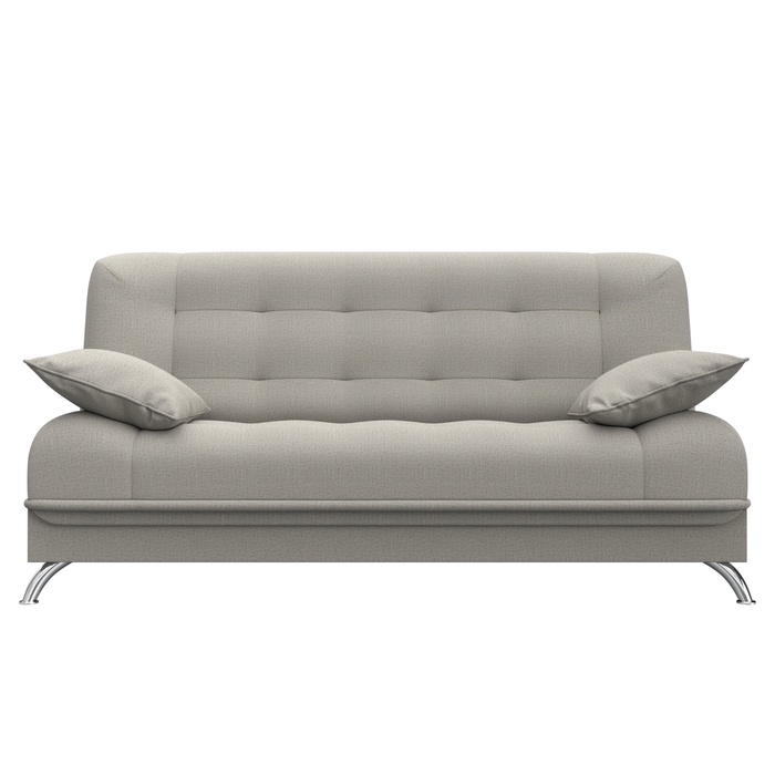 Диван прямой «Анна», ПБ, механизм книжка, рогожка, цвет амур цвет бежевый - Фото 1