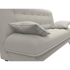 Прямой диван «Анна», ПБ, механизм книжка, рогожка, цвет амур бежевый  (артикул 10842646)  большой выбор товаров оптом и в розницу по низким ценам с доставкой