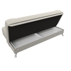 Прямой диван «Анна», ПБ, механизм книжка, рогожка, цвет амур бежевый  (артикул 10842646)  большой выбор товаров оптом и в розницу по низким ценам с доставкой