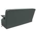 Прямой диван «Анна», ПБ, механизм книжка, рогожка, цвет амур серый  (артикул 10842648)  большой выбор товаров оптом и в розницу по низким ценам с доставкой