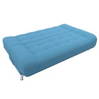 Прямой диван «Анна», ПБ, механизм книжка, рогожка, цвет амур голубой  (артикул 10842649)  большой выбор товаров оптом и в розницу по низким ценам с доставкой