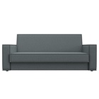 Прямой диван «Куба», ППУ, механизм книжка, рогожка, цвет амур серый  (артикул 10842674)  большой выбор товаров оптом и в розницу по низким ценам с доставкой