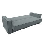 Прямой диван «Куба», ППУ, механизм книжка, рогожка, цвет амур серый  (артикул 10842674)  большой выбор товаров оптом и в розницу по низким ценам с доставкой