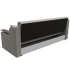 Прямой диван «Сенатор», ППУ, механизм книжка, рогожка, цвет амур бежевый  (артикул 10842694)  большой выбор товаров оптом и в розницу по низким ценам с доставкой