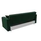 Прямой диван «Тур», ППУ, механизм книжка, велюр, цвет зелёный 10842702