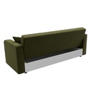 Прямой диван «Тур», ППУ, механизм книжка, микровельвет, цвет зелёный  (артикул 10842707)  большой выбор товаров оптом и в розницу по низким ценам с доставкой