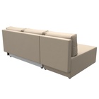 Угловой диван «Поло», ППУ, левый угол, еврокнижка, экокожа, цвет бежевый - Фото 5