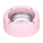 Пепельница для дома, для сигарет и стиков, d=9 см, h=3.5 см, розовая - Фото 2