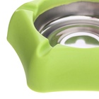 Пепельница для дома из нержавеющей стали, для сигарет и стиков, 13×13.3 см, зеленая - фото 27161968