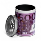 Пепельница для дома бездымная 500 Euro, для сигарет и стиков, 7.7×10.2 см 10820062 - фото 14547656