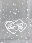 Складная коробка из PVC LOVE YOU, 11 х 11 х 18 см 5шт - фото 808958394