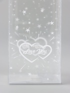 Складная коробка из PVC LOVE YOU, 5 х 5 х 12 см 5шт - фото 808958412