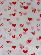 Складная коробка из PVC "Сердца", 6 x 6 x 10 см 5шт (комплект 4 шт) - фото 44048958