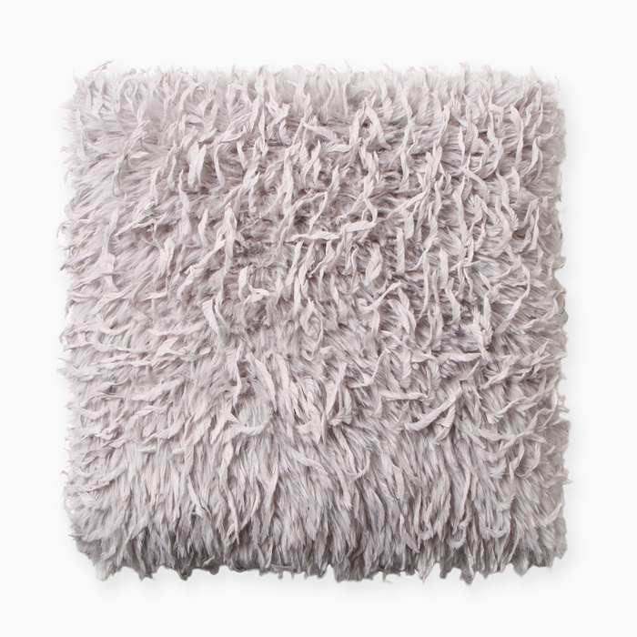 Чехол на подушку «Этель» Soft, 43×43 см, серый - Фото 1