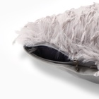 Чехол на подушку «Этель» Soft, 43×43 см, серый - Фото 4