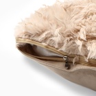 Чехол на подушку «Этель» Soft, 43×43 см, бежевый - Фото 4