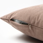 Чехол на подушку «Этель» Diamond, 43×43 см, бежевый - Фото 4