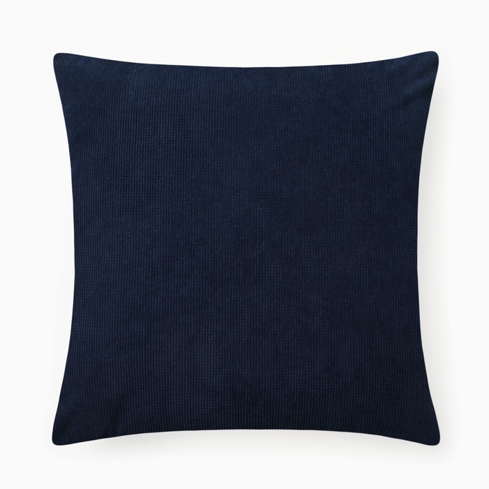 Чехол на подушку «Этель» Diamond, 43×43 см, синий - Фото 1