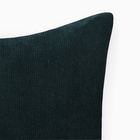Наволочка декоративная «Этель» Diamond, 43×43 см, изумрудная - Фото 3