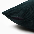 Наволочка декоративная «Этель» Diamond, 43×43 см, изумрудная - Фото 5