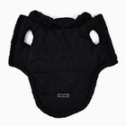 Куртка зимняя для собак «Тёплая зима», чёрная размер M, одежда - Фото 6