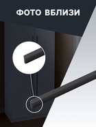 Ручка-скоба CAPPIO RS141, м/о 480 мм, цвет черный - фото 809281011