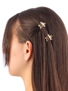 Краб для волос "Брианна" звезда, 2 см, золото (6 шт) - фото 809027920