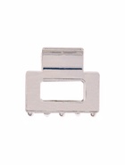 Краб для волос "Брианна" прямой, 2,5 см, серебро (6 шт) - фото 809027956