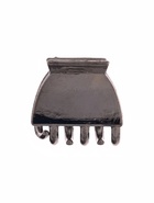 Крабик для волос «Брианна», геометрия, 2 см, тёмное серебро (комплект 6 шт) - фото 46497062