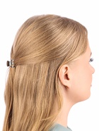 Краб для волос "Брианна" зубья, 2 см, тёмное серебро (6 шт) - фото 809027983