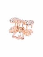 Крабик для волос «Одри», бант, 2 см, золото (комплект 6 шт) - фото 46497077