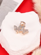 Крабик для волос «Одри», бабочки, 2.5 см, золото (комплект 6 шт) - фото 46497078