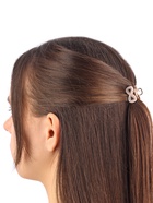 Крабик для волос «Вайолет», бесконечность, 2.5 см, золото (комплект 6 шт) - фото 46497084