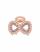 Крабик для волос «Вайолет», бесконечность, 2.5 см, золото (комплект 6 шт) - фото 46497087