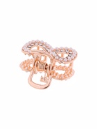 Крабик для волос «Вайолет», бесконечность, 2.5 см, золото (комплект 6 шт) - фото 49361875