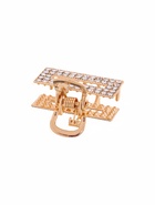 Крабик для волос «Грейс», прямой, 2.5 см, золото 10691366