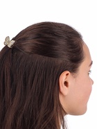 Крабик для волос «Одри», бабочка стиль, 2.5 см, золото (комплект 6 шт) - фото 46497130