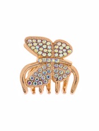 Крабик для волос «Одри», бабочка стиль, 2.5 см, золото (комплект 6 шт) - фото 46497133