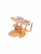 Крабик для волос «Одри», бабочка стиль, 2.5 см, золото (комплект 6 шт) - фото 49361883