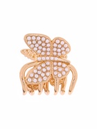 Крабик для волос «Лилиан», бабочка стиль, 2.5 см, золото 10691375