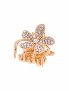 Крабик для волос «Одри», цветок стиль, 2.5 см, золото (комплект 6 шт) - фото 46497142